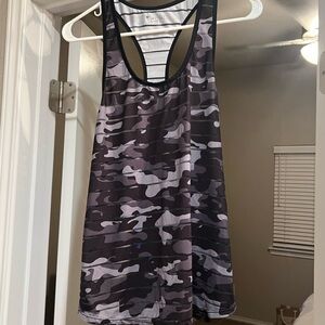 Camo Print Tank Top